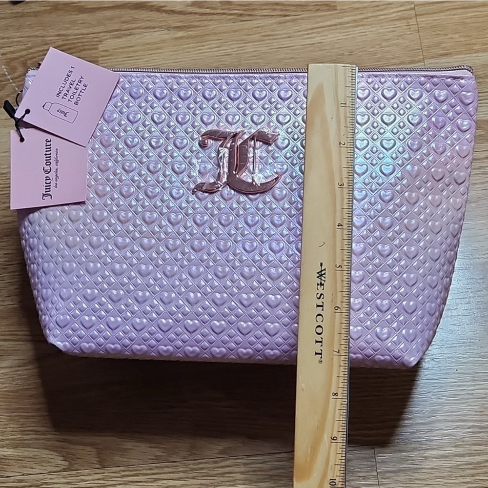 Juicy Couture Pink Cosmetic Bag - Picture 3 of 6